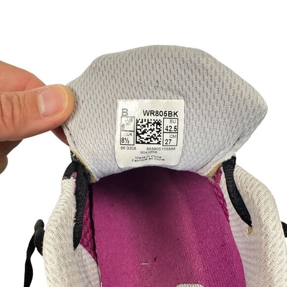 New Balance 805 Abzorb Running Athletic Trail Black Pink Shoes Womens Size 9 - Picture 7 of 7